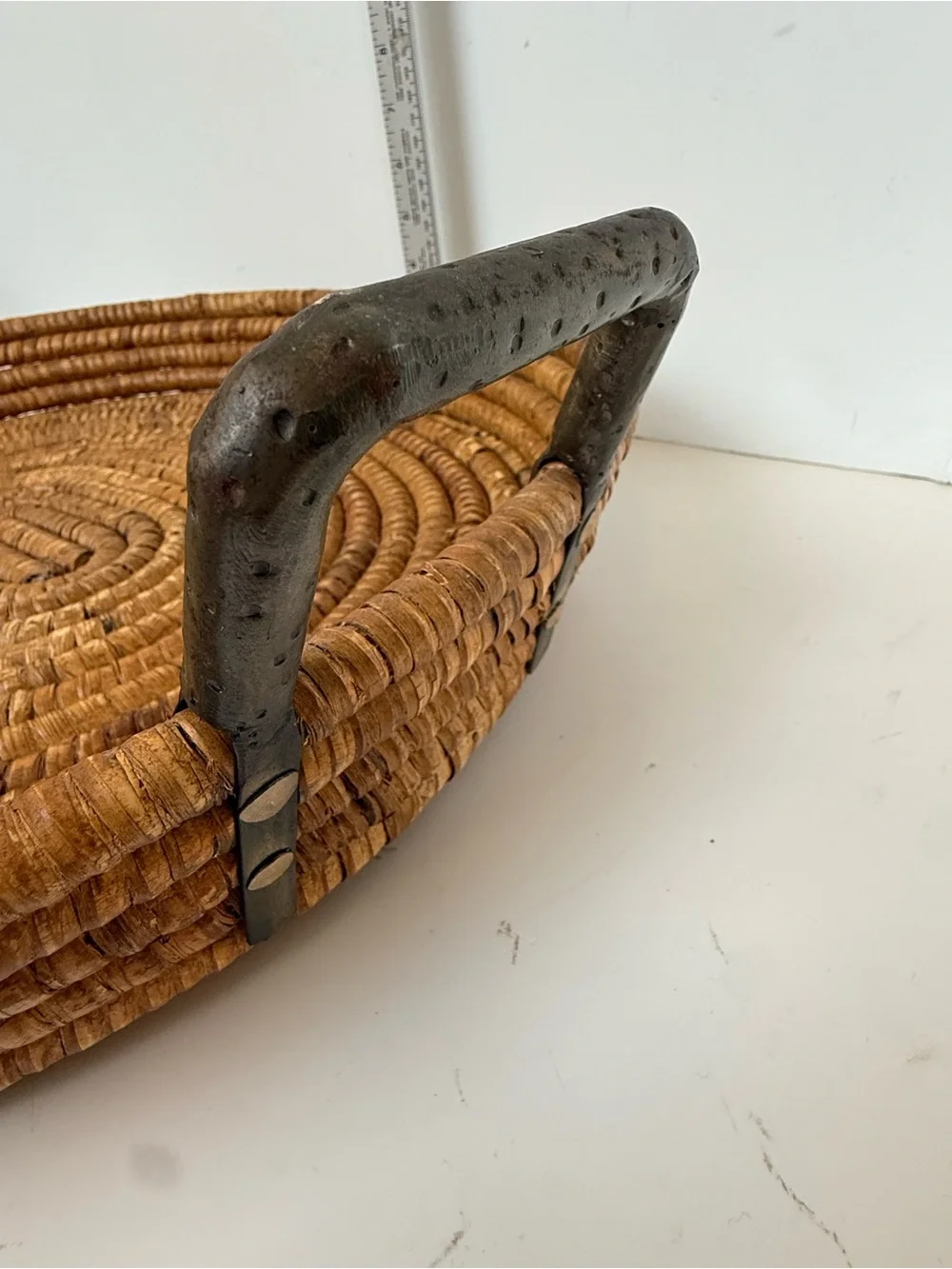 Pottery Barn handcrafted woven